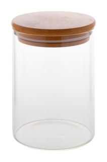 Momomi glass storage jar 