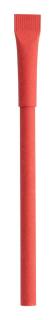 Papyrus recycled paper ballpoint pen Red
