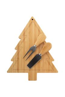 Jarlsberg Christmas cheese knife set 