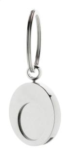 Cromo trolley coin keyring 