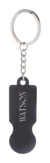 ShineCart trolley coin keyring 