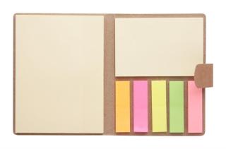 Sizes sticky notepad 