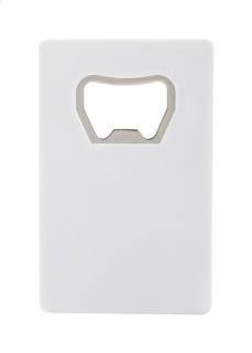 Swipe bottle opener White