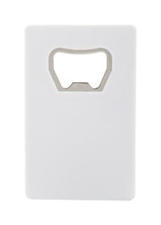 Swipe bottle opener White