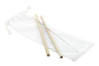 BooSip bamboo straw set 
