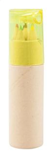 Gallery 6 pencil set Nature yellow