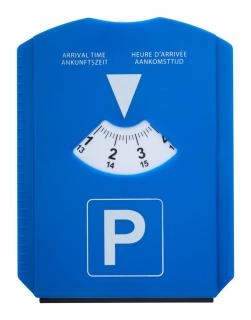 ScraPark parking card Aztec blue