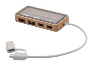 SeeHub Transparenter USB-Hub Natur