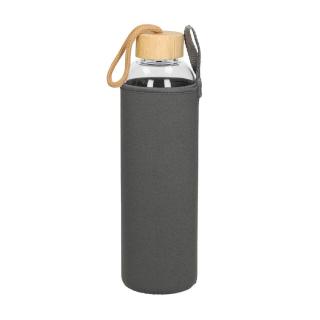 Glasflasche mit Hülle "Bamboo" 1,0 l 