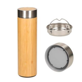 Vakuum Flasche "Bambus", large 
