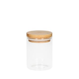 Glass storage jar "Bamboo", 375 ml 
