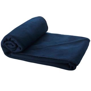 Fleecedecke "Supreme", 150x120 cm Navy