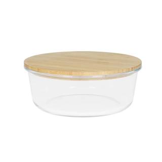 Glass box "Balance", round 17x7 cm 