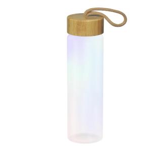 Glass bottle "Bamboo", 0.65 l, colour 