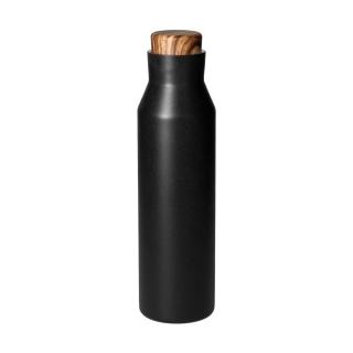 Vakuumflasche "Malmö", 0,6 l Schwarz