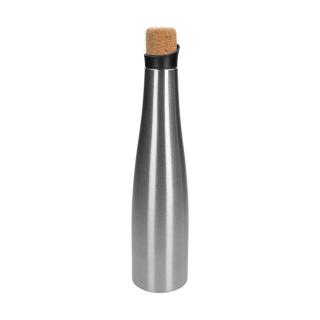 Carafe with cork lid "VELDA" Silver