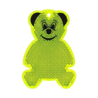 Reflector "Bear" Transparent yellow