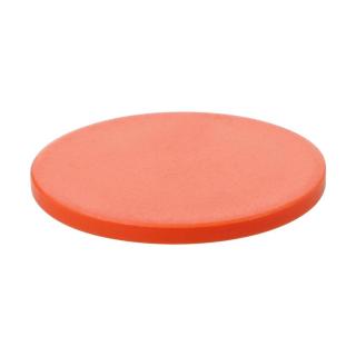 Einkaufswagenchip ohne Loch Orange