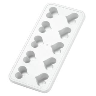 Ice cube mould "Hearts" White