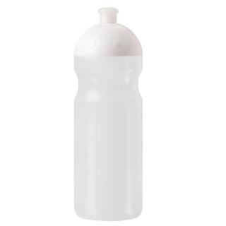 Water bottle "Fitness" 0.7 l with suction lock White