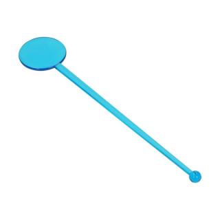 Cocktail stirrer "Round" Transparent blue