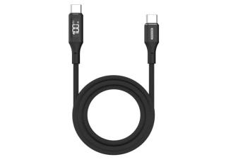 Sitecom CA-1005 USB-C to USB-C Power cable with LED display 