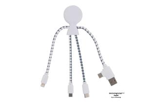 2081 | Xoopar Mr. Bio Charging cable White