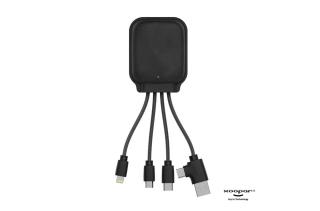 4001 | Xoopar Iné Gamma Charging cable with NFC and 3.000mAh Powerbank 