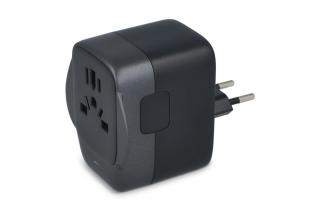 Enjoy Technology PowerPro Reiseadapter aus recyceltem Kunststoff 