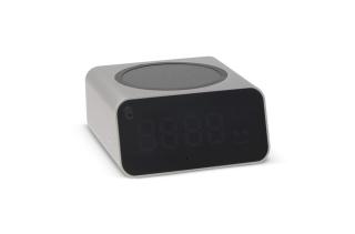 Xoopar GRS Reddi Charge PD clock with wireless charger Light grey