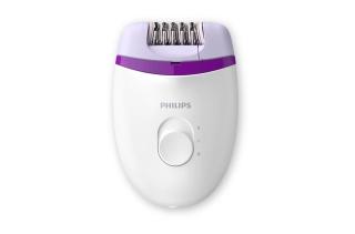 Enjoy Technology BRP505|Philips Satinelle Kompakt-Epilierer mit Kabel &amp; kabellosem Bikini-Trimmer 