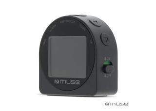 M-09 C | Muse Travel Alarm Clock Black