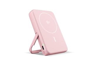 Fresh 'n Rebel Wireless Powerbank 10000mAh Compatible with MagSafe Pink