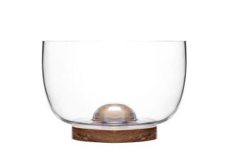 Sagaform Nature serving bowl Transparent