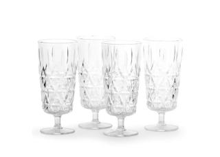 Sagaform Acryl picnic glass high 400ml set of 4 