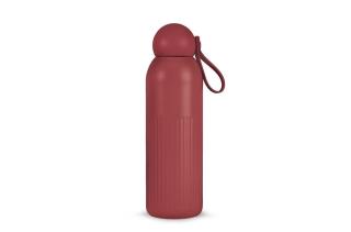 Sagaform Tekla steel bottle (recycled) 500 ml Dark red