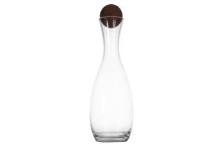 InSideOut Sagaform Nature Karaffe mit Korkverschluss 1,5 liter Transparent