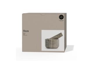 Sagaform Sten  Travertine Marble mortar 