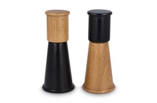 InSideOut Sagaform "Gurken" Salz- und Pfeffermühle Set klein, 15 cm 