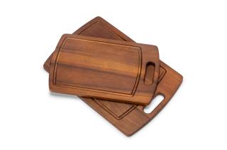 Orrefors Jernverk 2-pack Acacia wooden cutting boards 