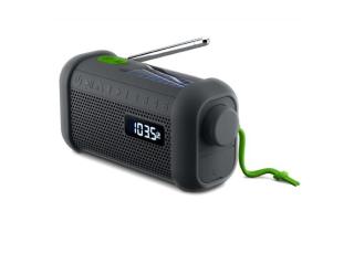MH-08 | Muse radio bluetooth speaker with solar and wind-up mechanism 
