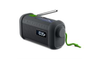 MH-08 | Muse radio bluetooth speaker with solar and wind-up mechanism 