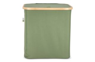 InSideOut faltbarer Korb mit Deckel Sogne 40,5 x 33 x 42cm rPET Olivgrün