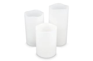 InSideOut Koselys 3-teiliges LED-Kerzen-Set (batteriebetrieben) 