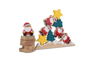 InSideOut Wooden Santa balancing game 