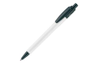 Ball pen Baron 03 recycled hardcolour White/green