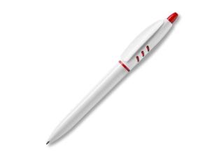 Ball pen S30 hardcolour White/red