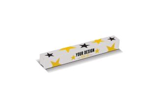 Customized box ball pen (20x20x150mm) Transparent white