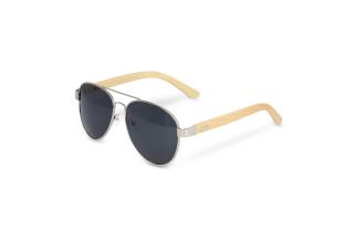Piloten Sonnenbrille mit Bambus Bügeln 