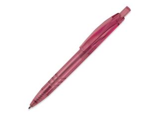 Kugelschreiber aus R-PET-Material Transparent rosa
